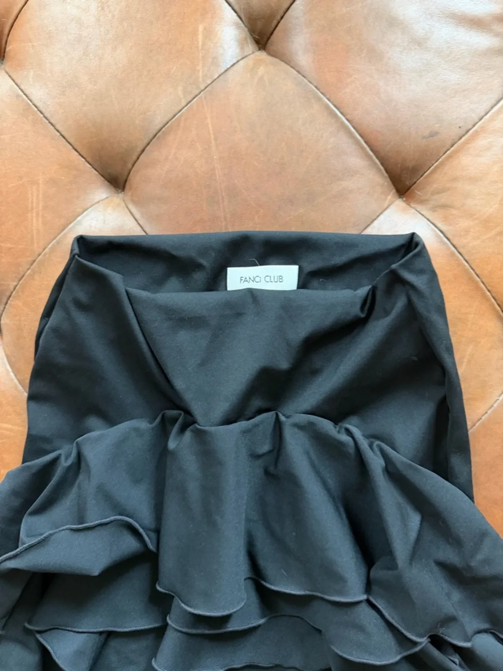 Fanci club hi low ruffle maxi skirt - Picture 2 of 4